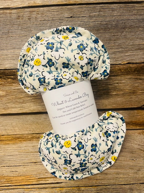 Wheat & lavendar bags