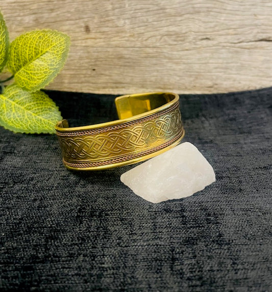 Brass bracelet