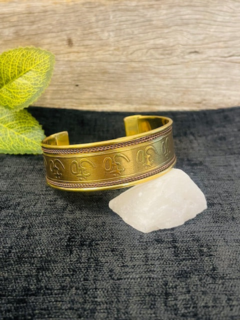Brass bracelet