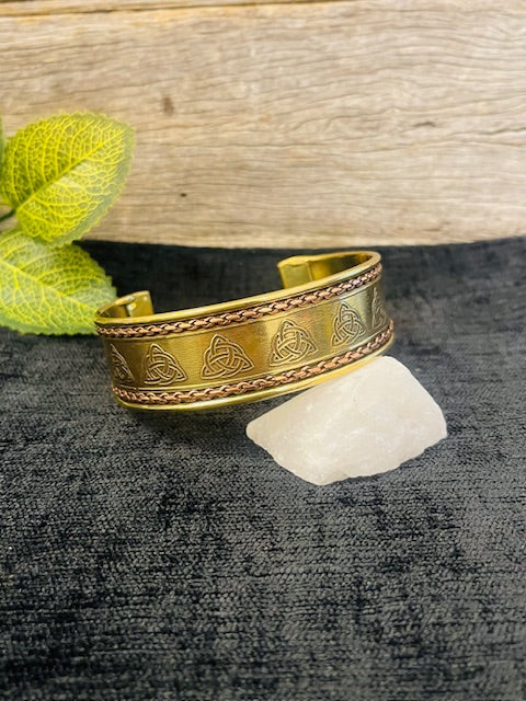 Brass bracelet