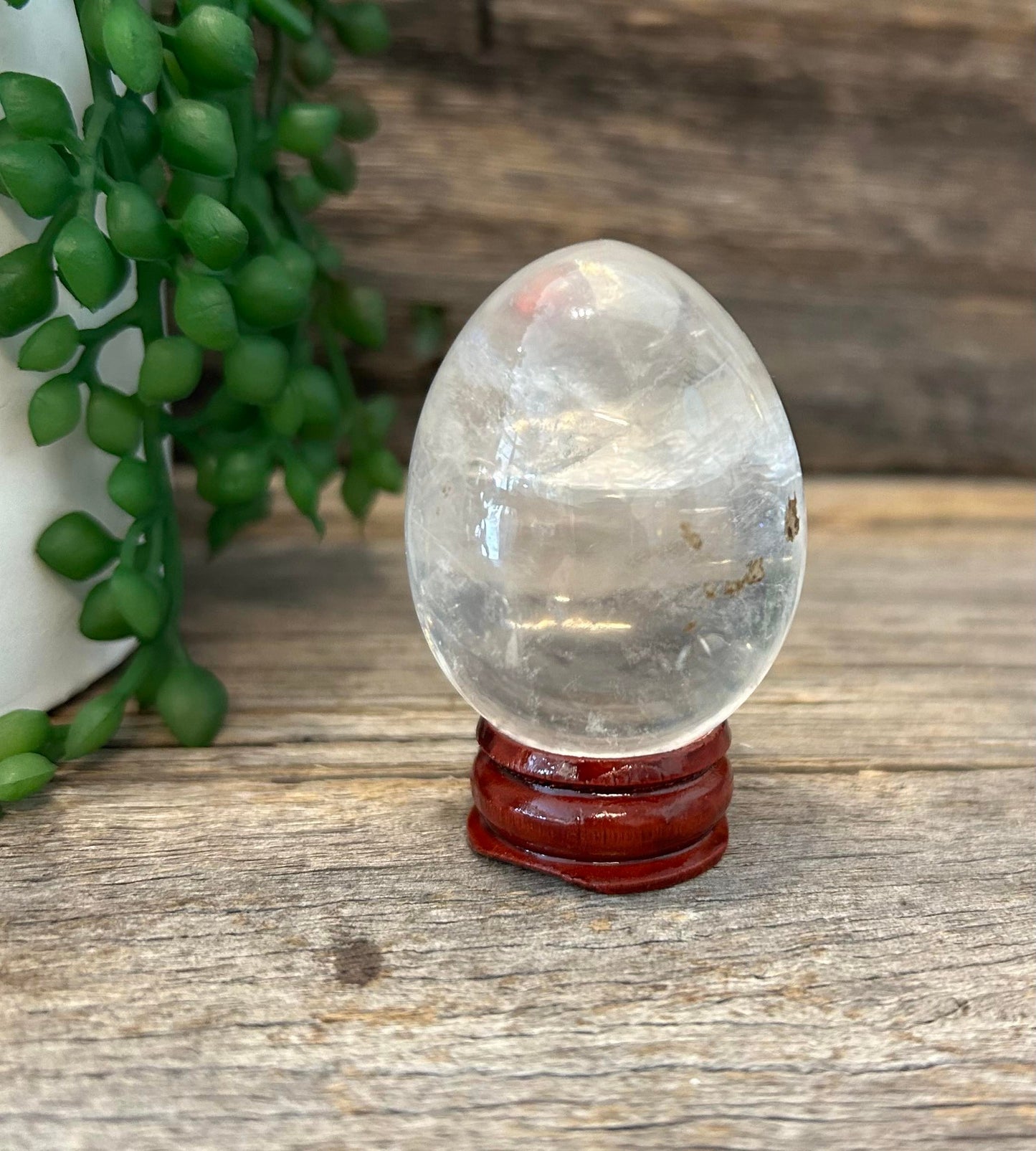 Clear Quartz Egg