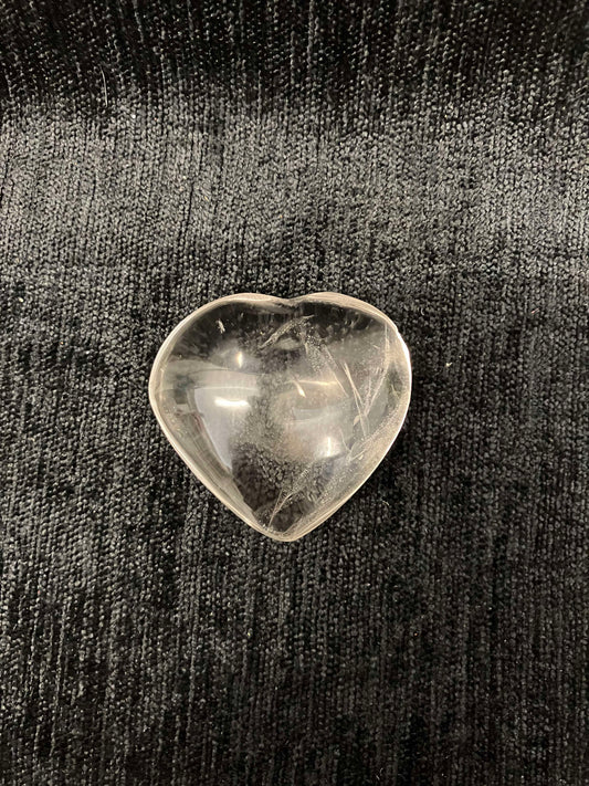 Clear Quartz Heart