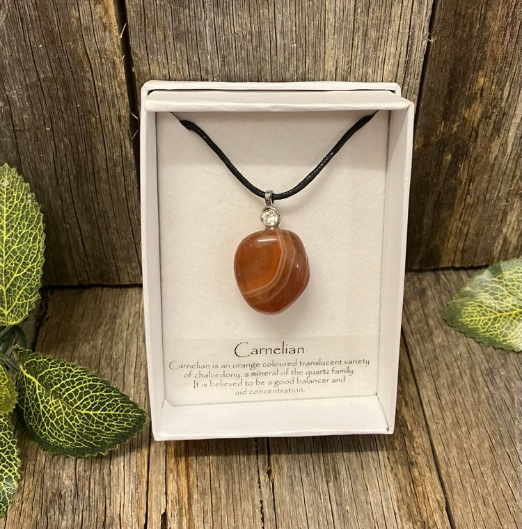 Carnelian necklace