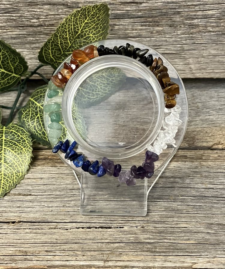 Chakra Chip Bracelet