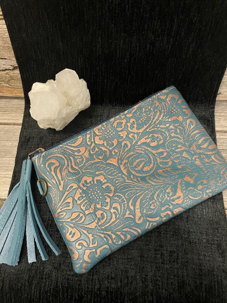 Leather Clutch/purse