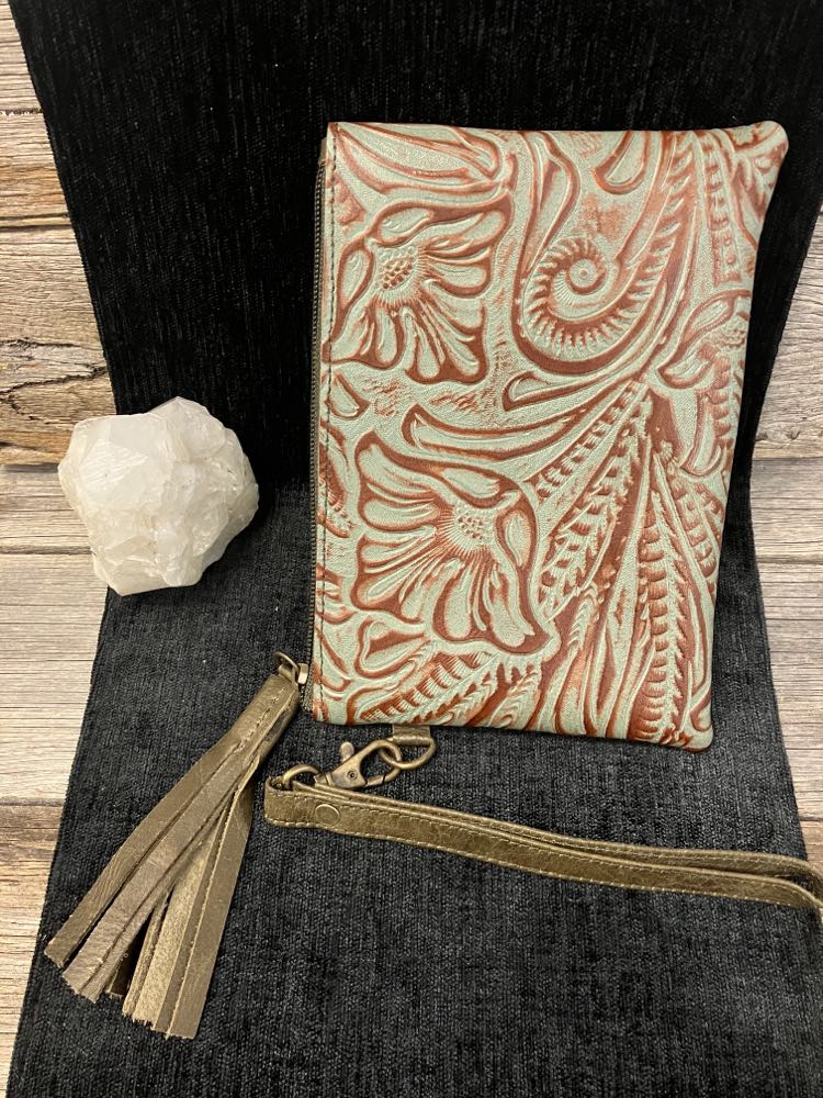 Leather Clutch/purse