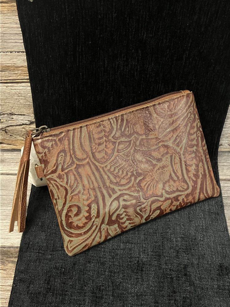 Leather Clutch/purse