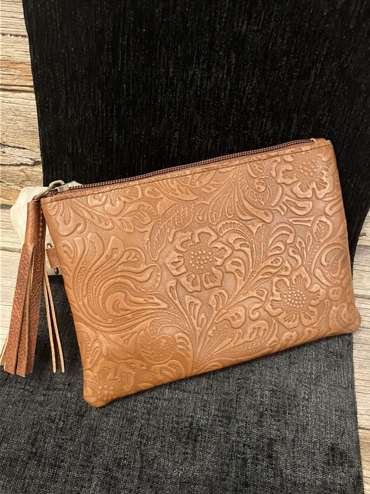 Leather Clutch/purse