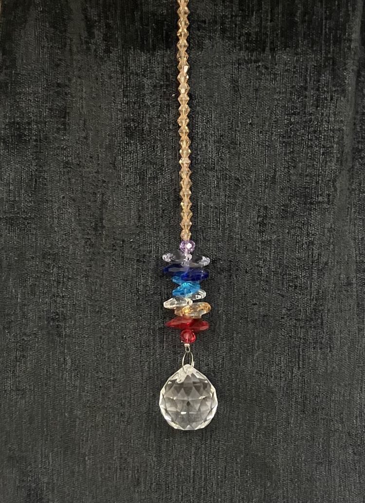 Faceted Crystal Sun Catcher