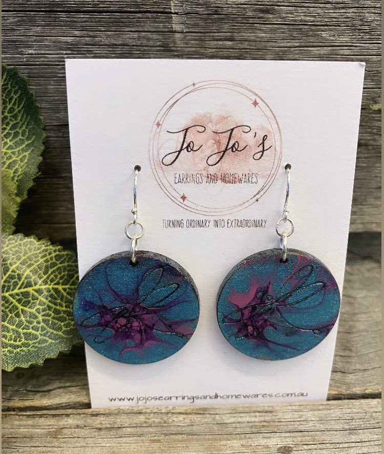 Jo Jo's Drop Earring Dragonfly