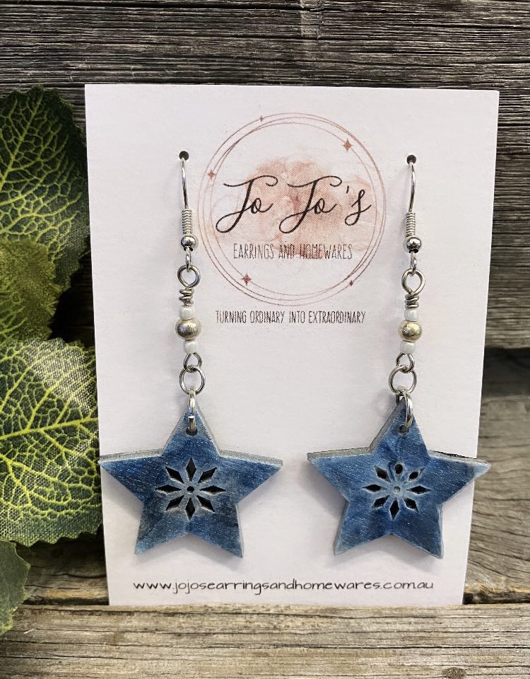 Jo Jo's Star Drop Earring