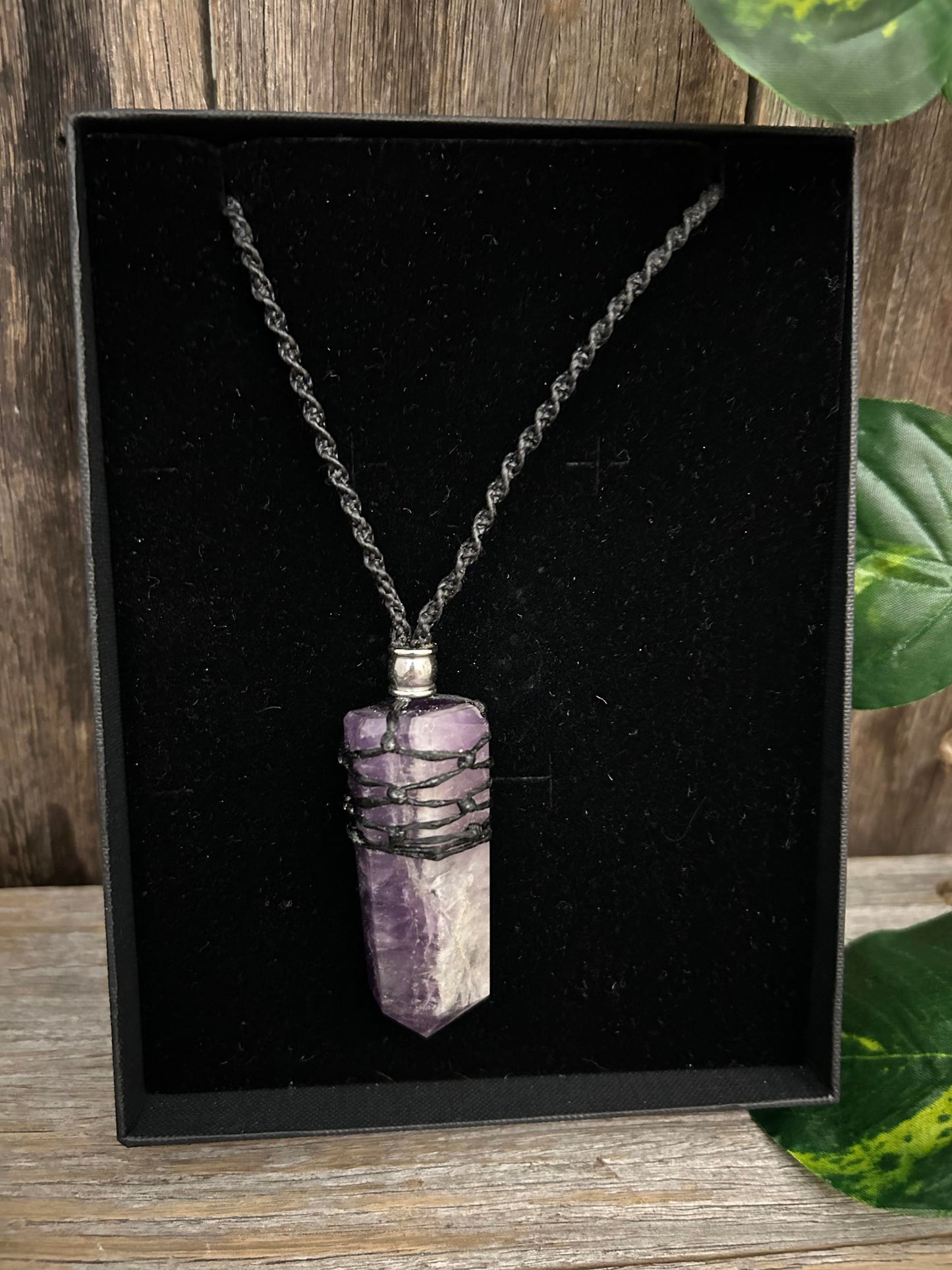 DUTCHIES DELIGHTS Amethyst Point Necklace #24