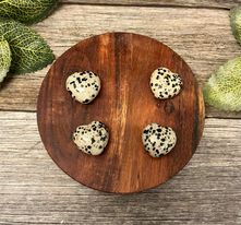 Heart Dalmation Jasper | Stability & Balance