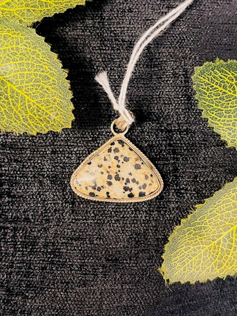 Dalmation Jasper pendant
