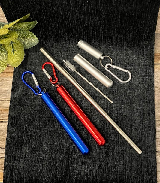 Collapsible Drinking Straws
