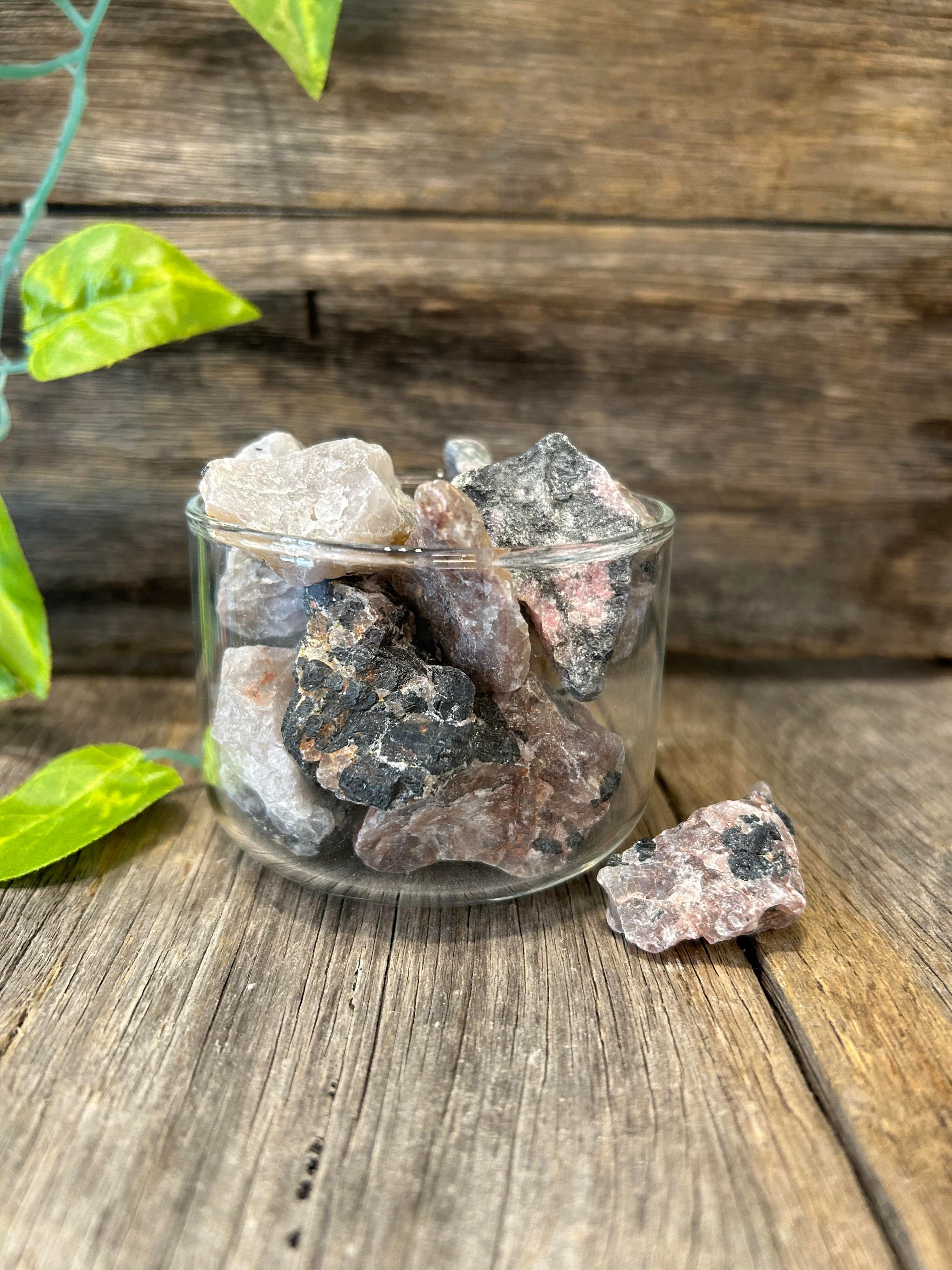 Rhodonite Raw Tumbles – The Spirit Orb