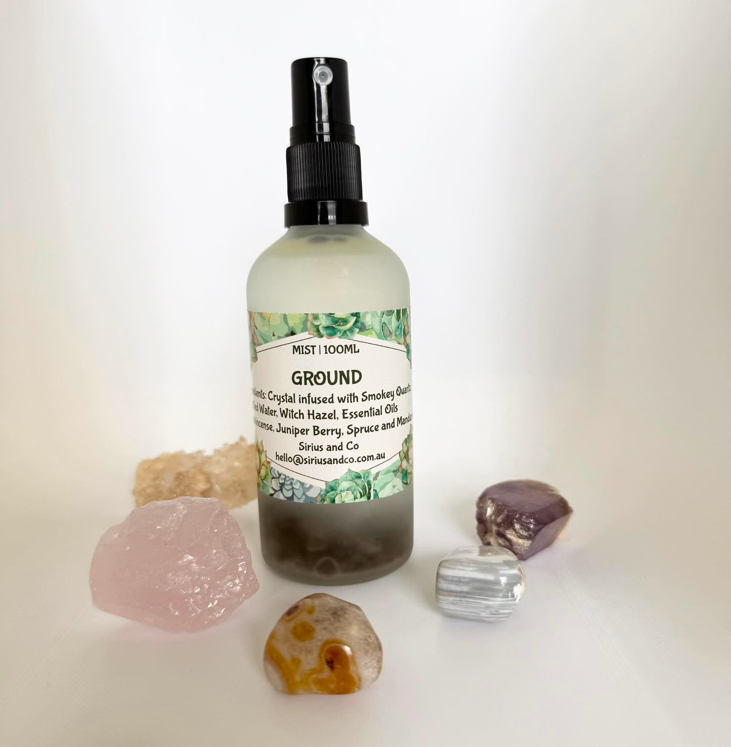 Ground Crystal Infused Affirmation Room Spray