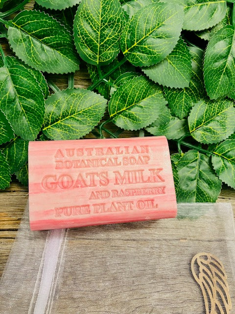 Soap - Goats milk & raspberry