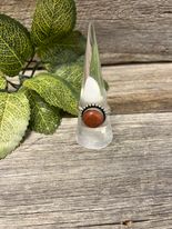 Golden Sunstone Ring