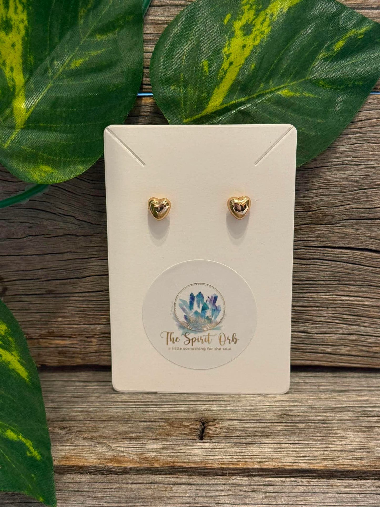$5 Gold Stud Earrings
