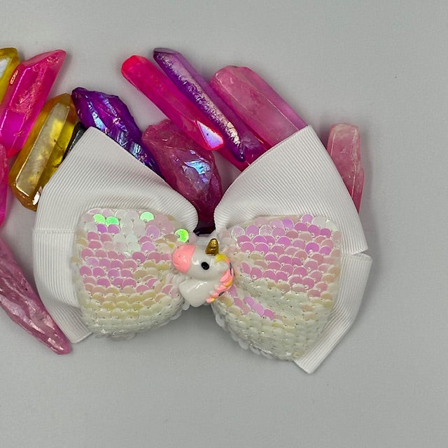 Unicorn Hair Bows