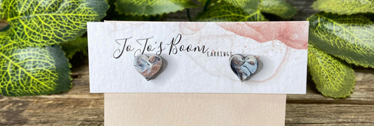Jo Jo's | Heart Studded Earring Collection