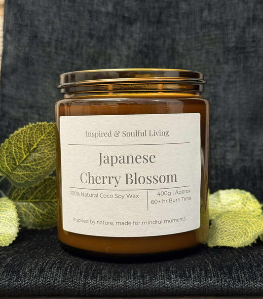 Inspired & Soulful Living candle