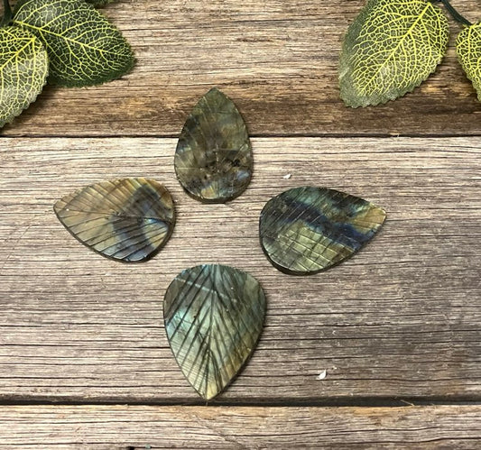 Labradorite Leaves