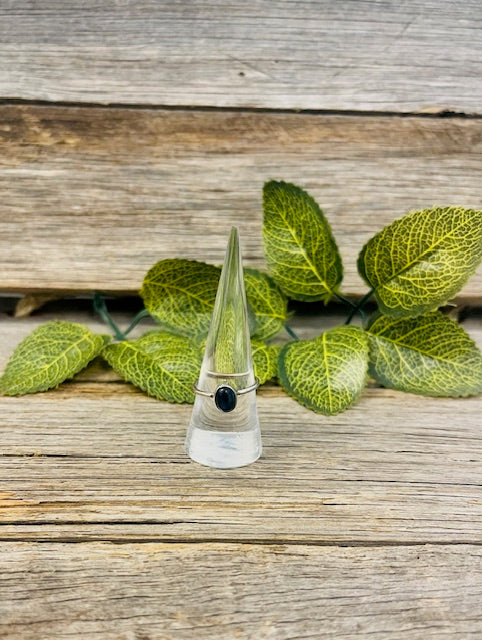 Labradorite ring
