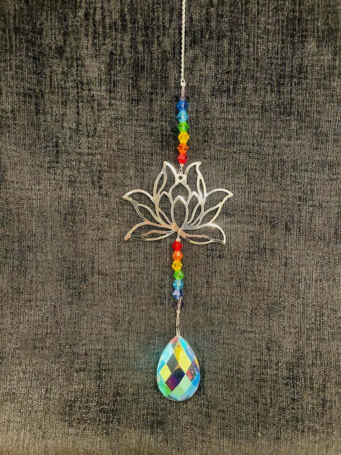 Lotus sun catcher
