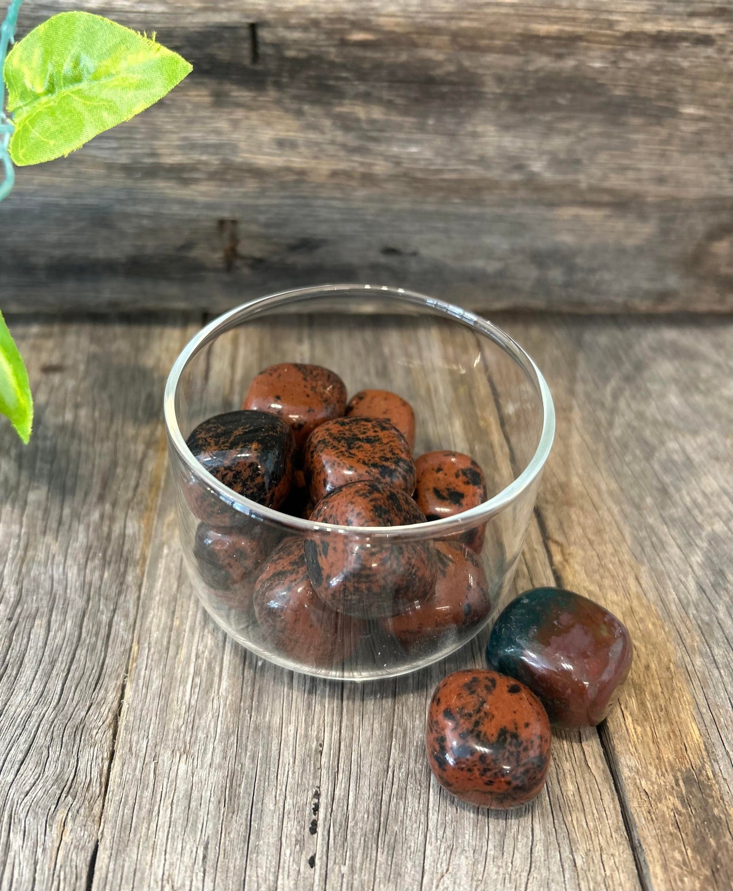 MAHOGANY OBSIDIAN TUMBLES