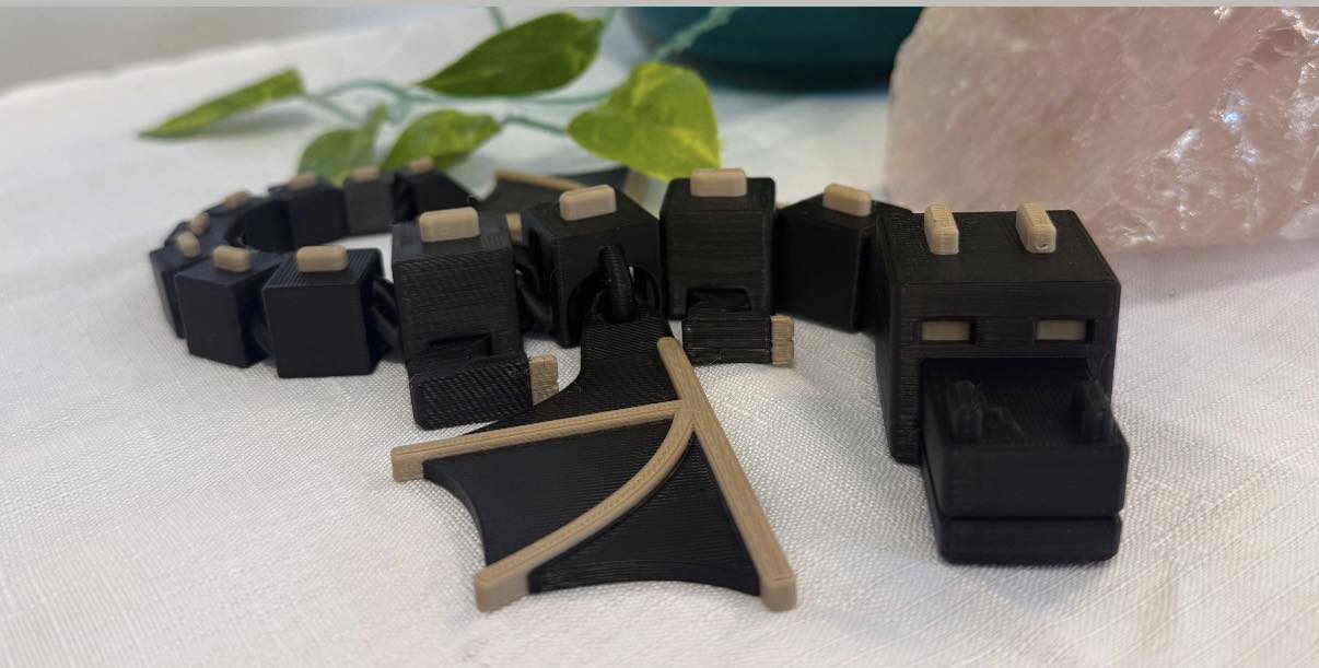 Minecraft 3D Print Dragon