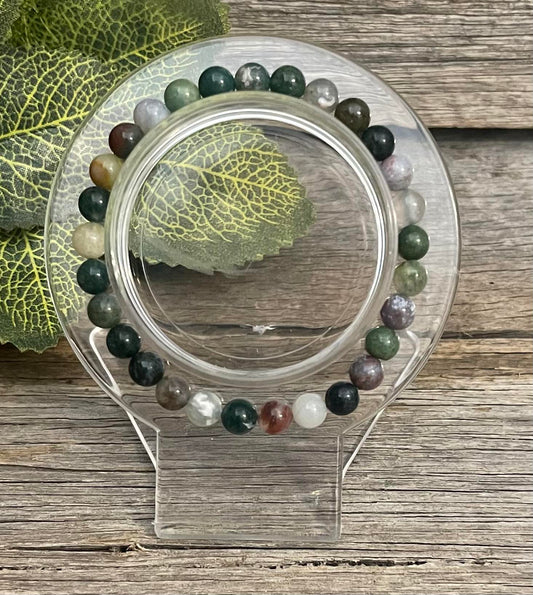 Indian Agate Bracelet