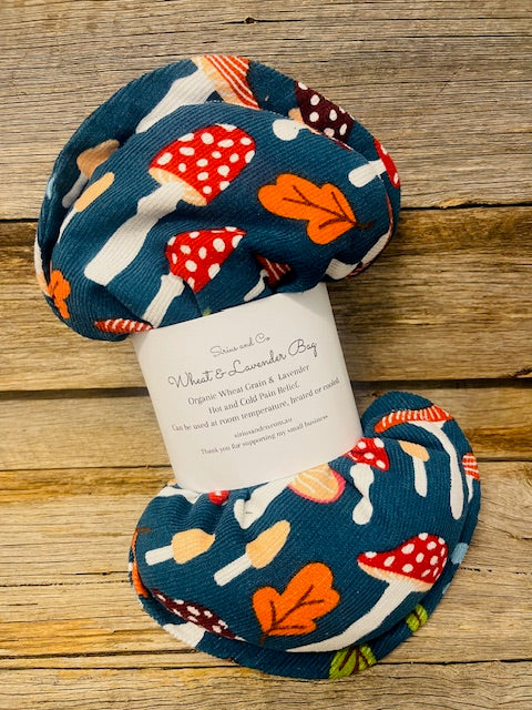 Wheat & lavendar bags