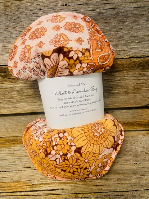 Wheat & lavendar bags