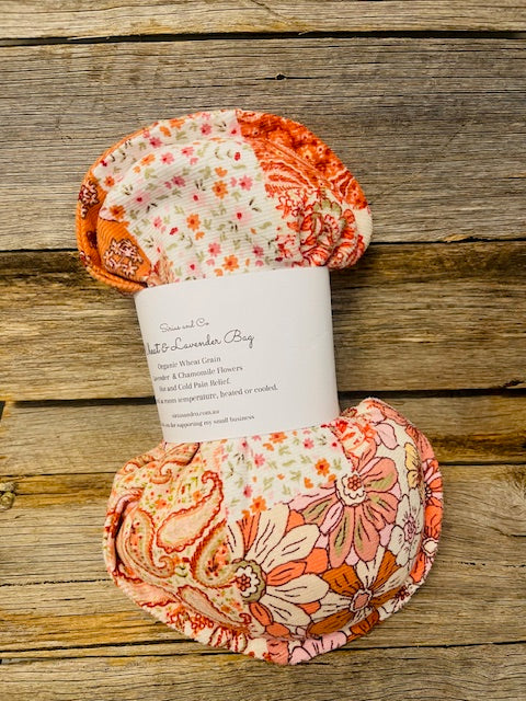 Wheat & lavendar bags