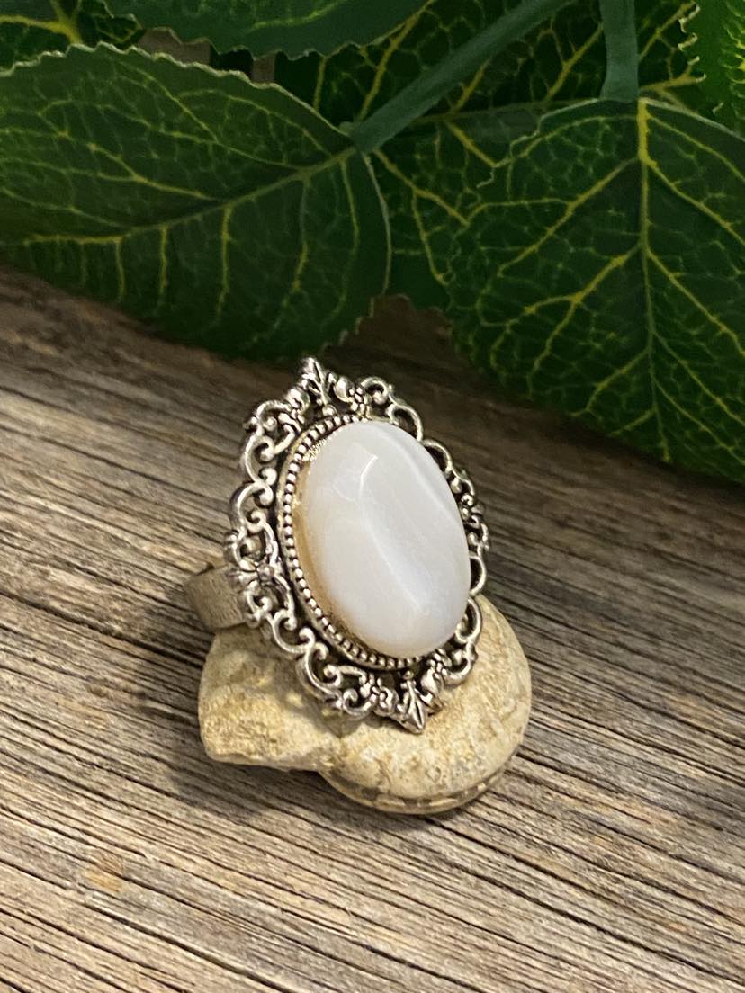 Lace Agate Ring