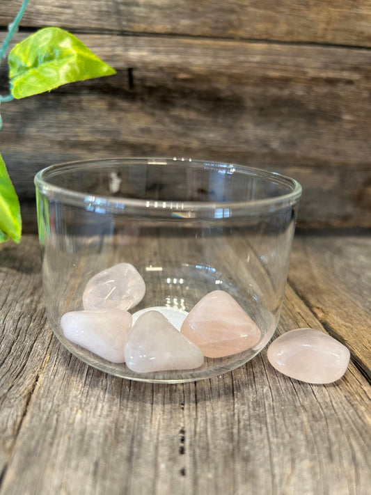 Rose Quartz Tumbles