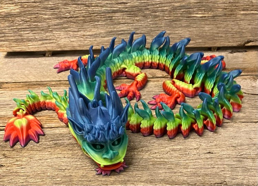 Rainbow Chinese Dragon Sensory toy