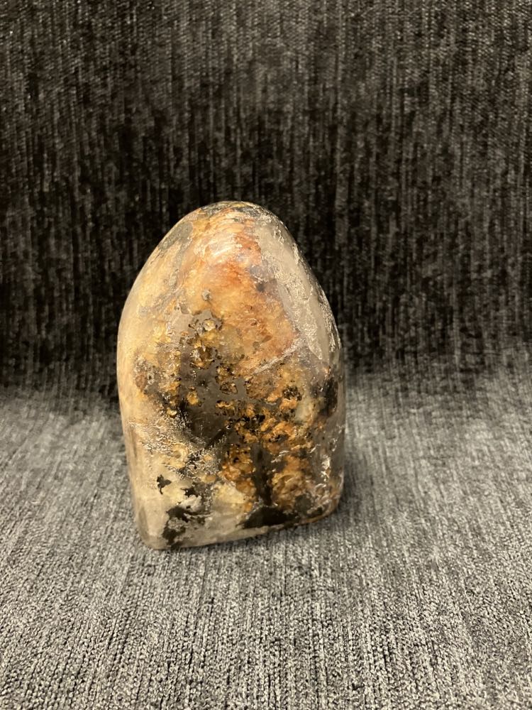 Rare Golden Healer Quartz with Pyrite