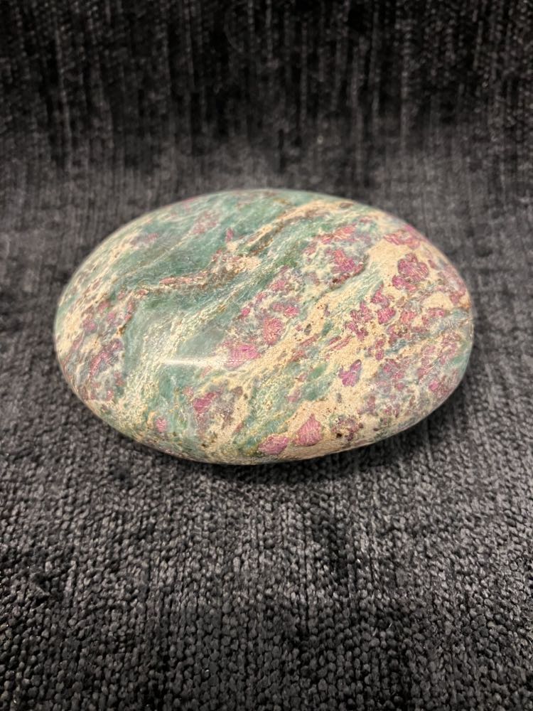 Ruby Fuchsite Palm Stone