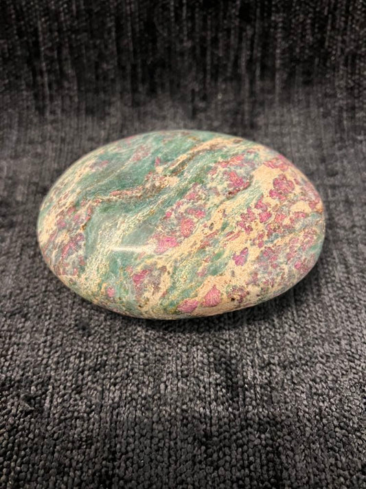 Ruby Fuchsite Palm Stone