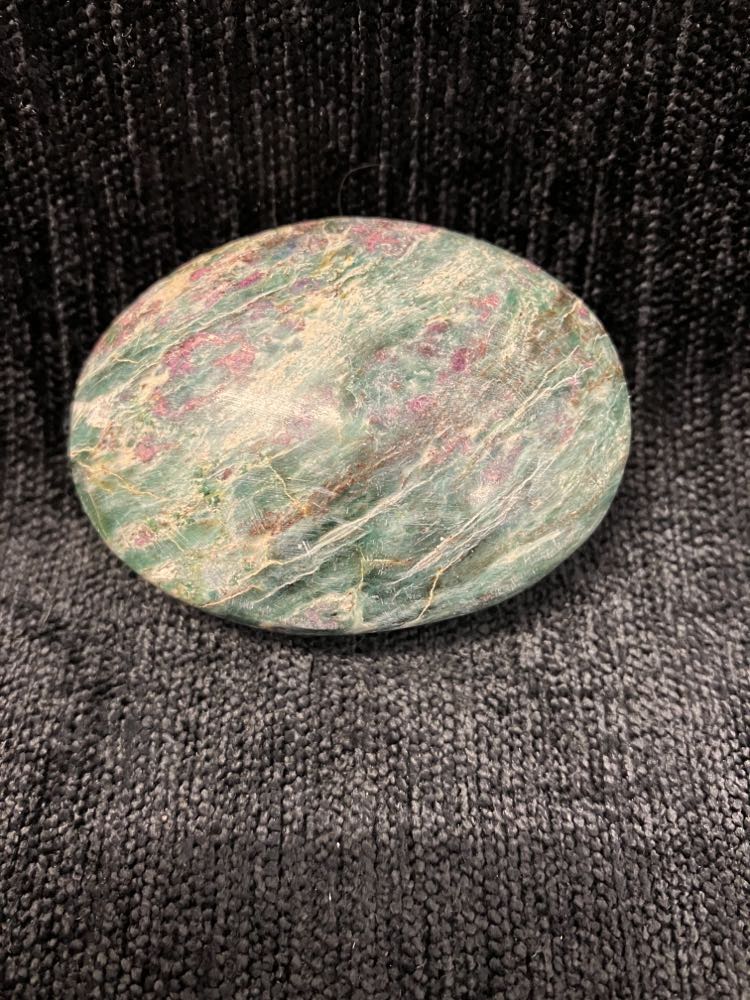 Ruby Fuchsite Palm Stone