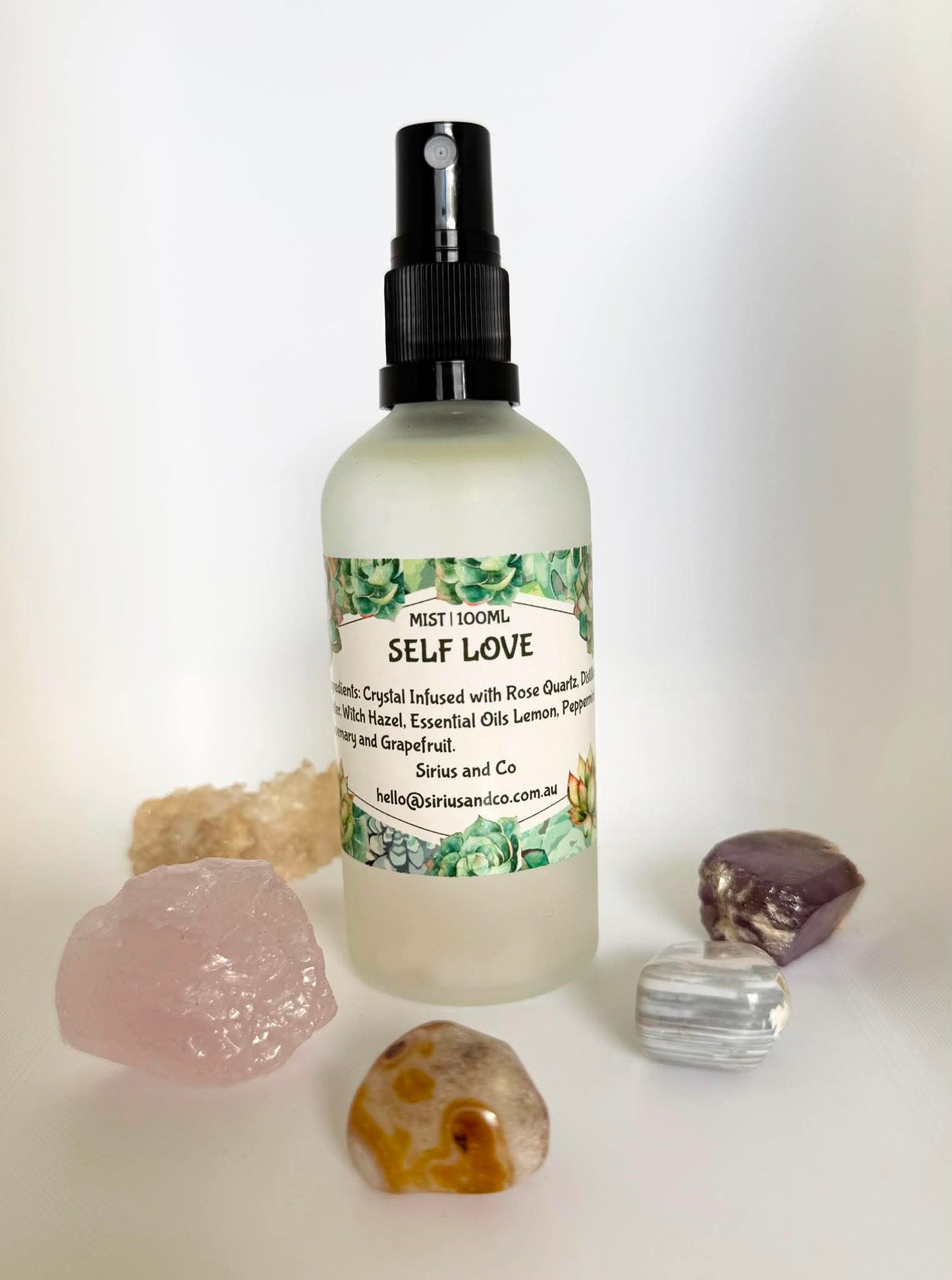 Self Love Crystal Infused Affirmation Room Spray
