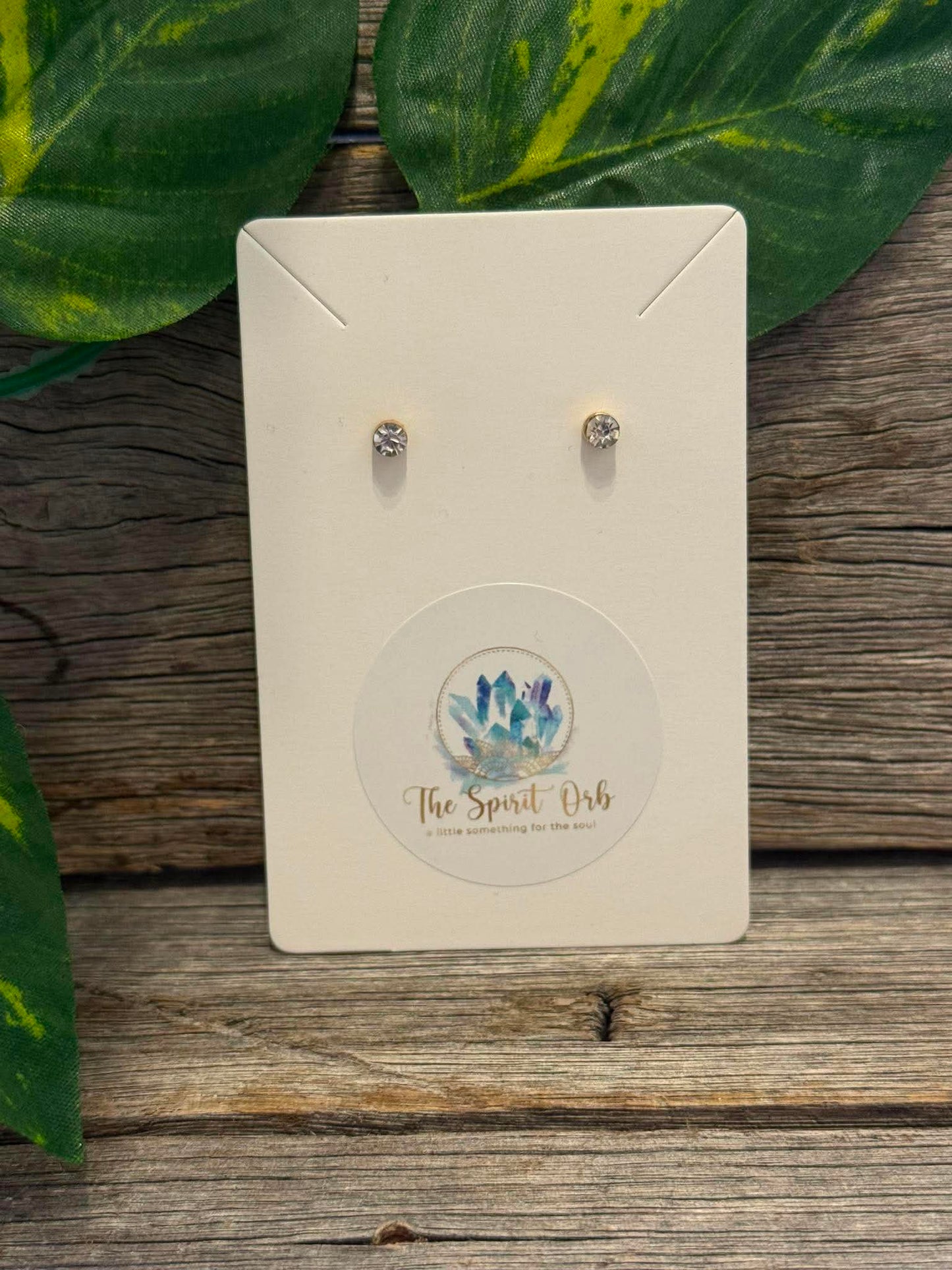 $5 Gold Stud Earrings