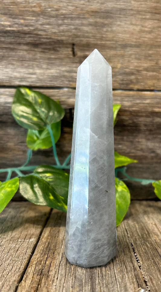 Grey Smokey Quartz Point 10.5cm