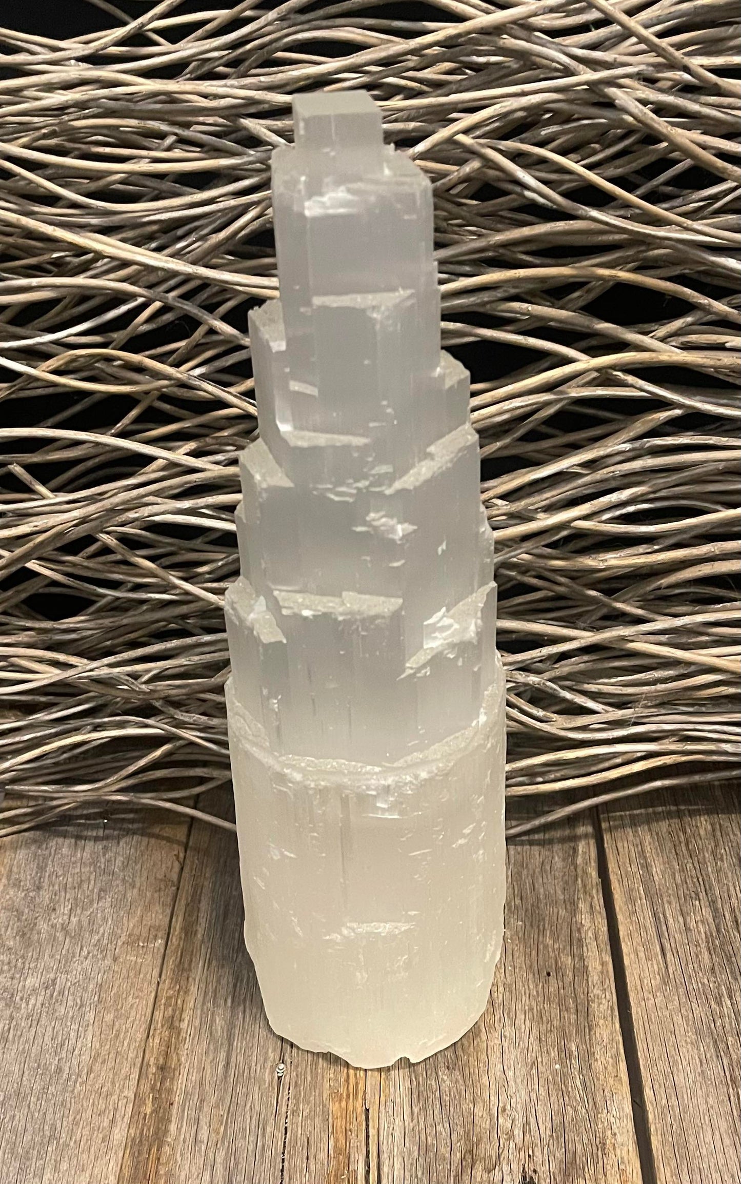 Selenite Lamp