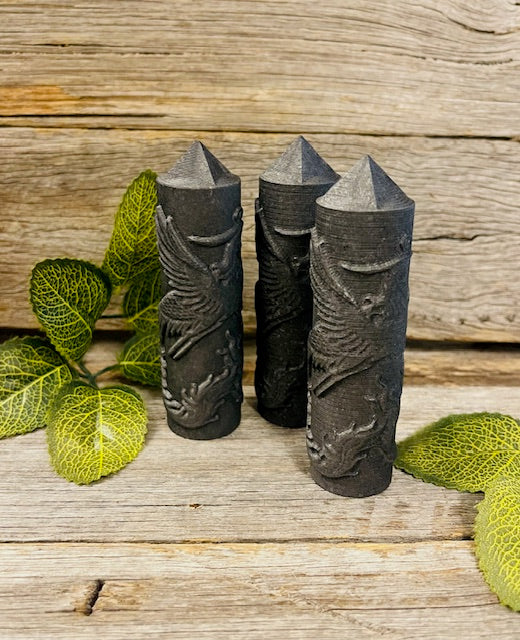 Shungite towers