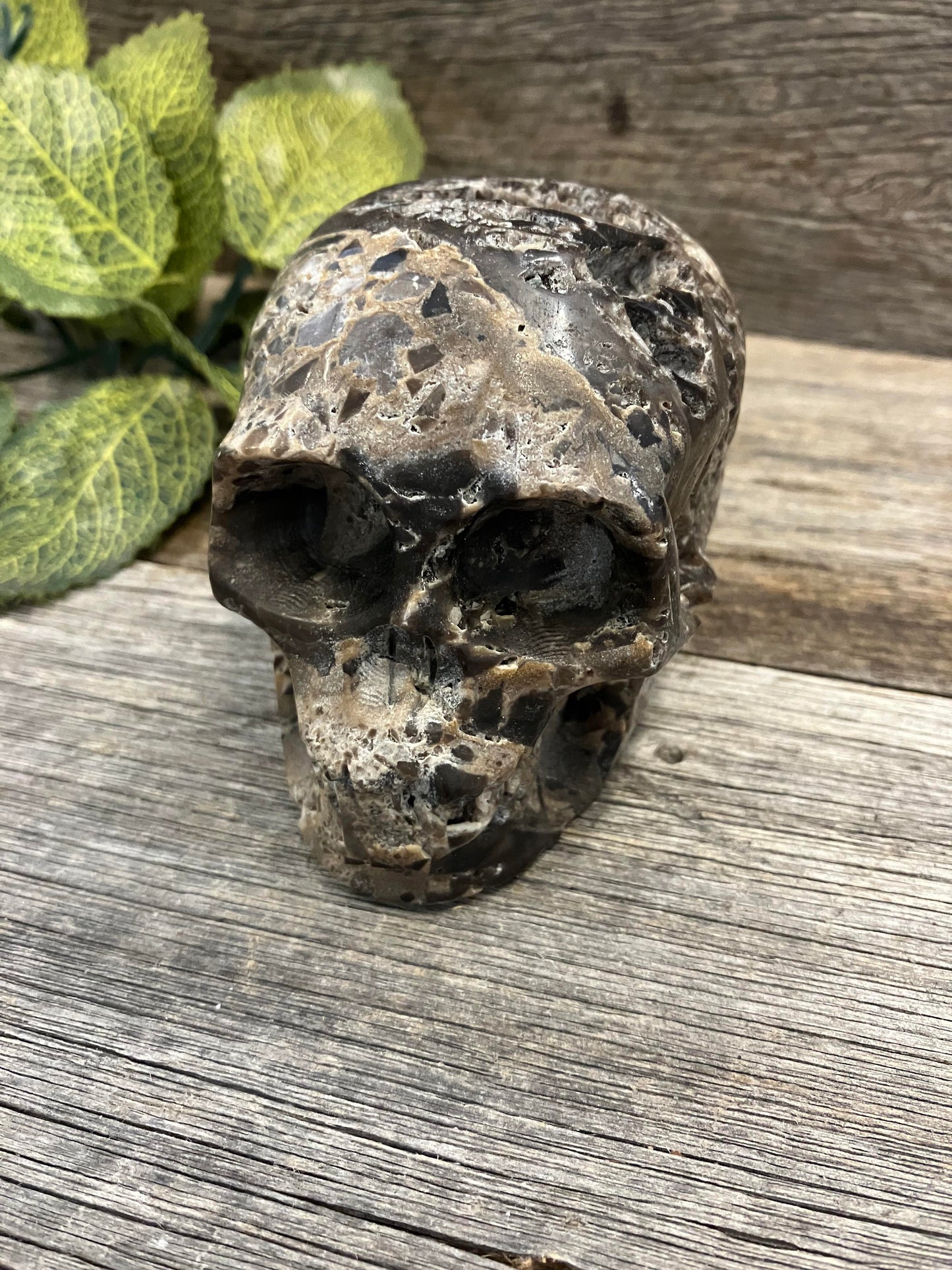 Yooperlite Crystal Skull