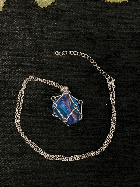 Crystal Cage Necklace